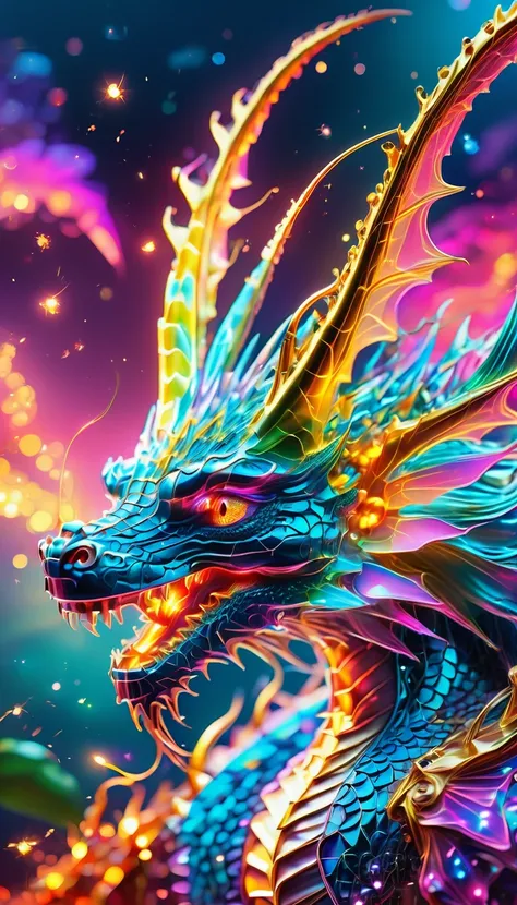 (whole body, detailed), ((Portrait of a dragon with blue butterfly wings:1.5)), photoRealistic, masterpiece: 1.2), (Highest quality, High resolution, 8K), (Realistic: 1.37), faint smoke, ultra detailed , Sharp focus, Bright Eyes, Scale and Texture, mysteri...