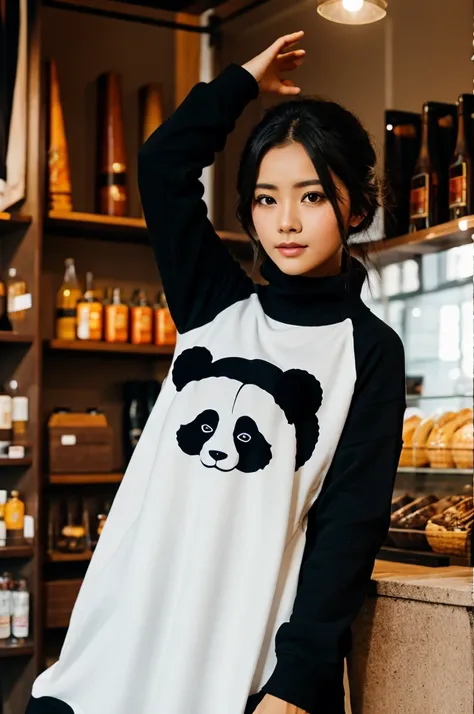 Panda in shop