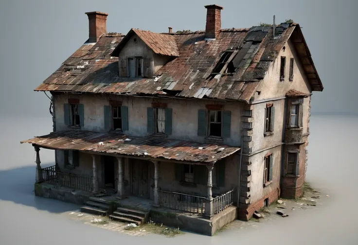 old country house with very poor appearance. the house has only two rooms and is in poor condition. are aspects and very miserab...