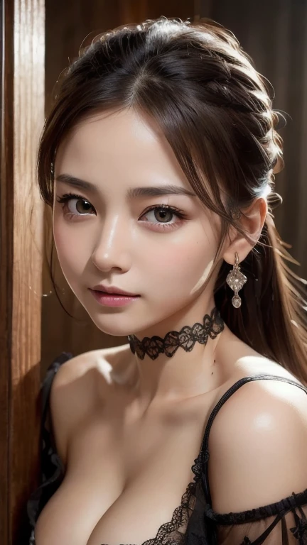 (Ultra-realistic), (figure), (Increased resolution), (8K), (Very detailed), (Best figure), (Beautiful and detailed), (Highest quality), (Super detailed), (masterpiece ), ( wallpaper), (Detailed face), alone, 1 Girl, View your viewers, Fine details, Detaile...