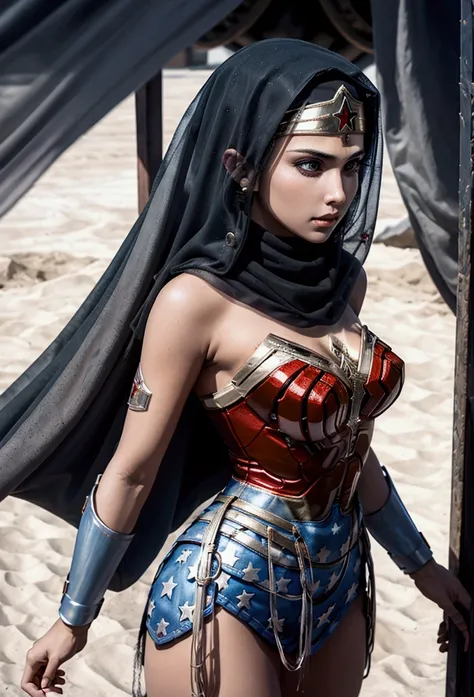 wonder woman muslim veil