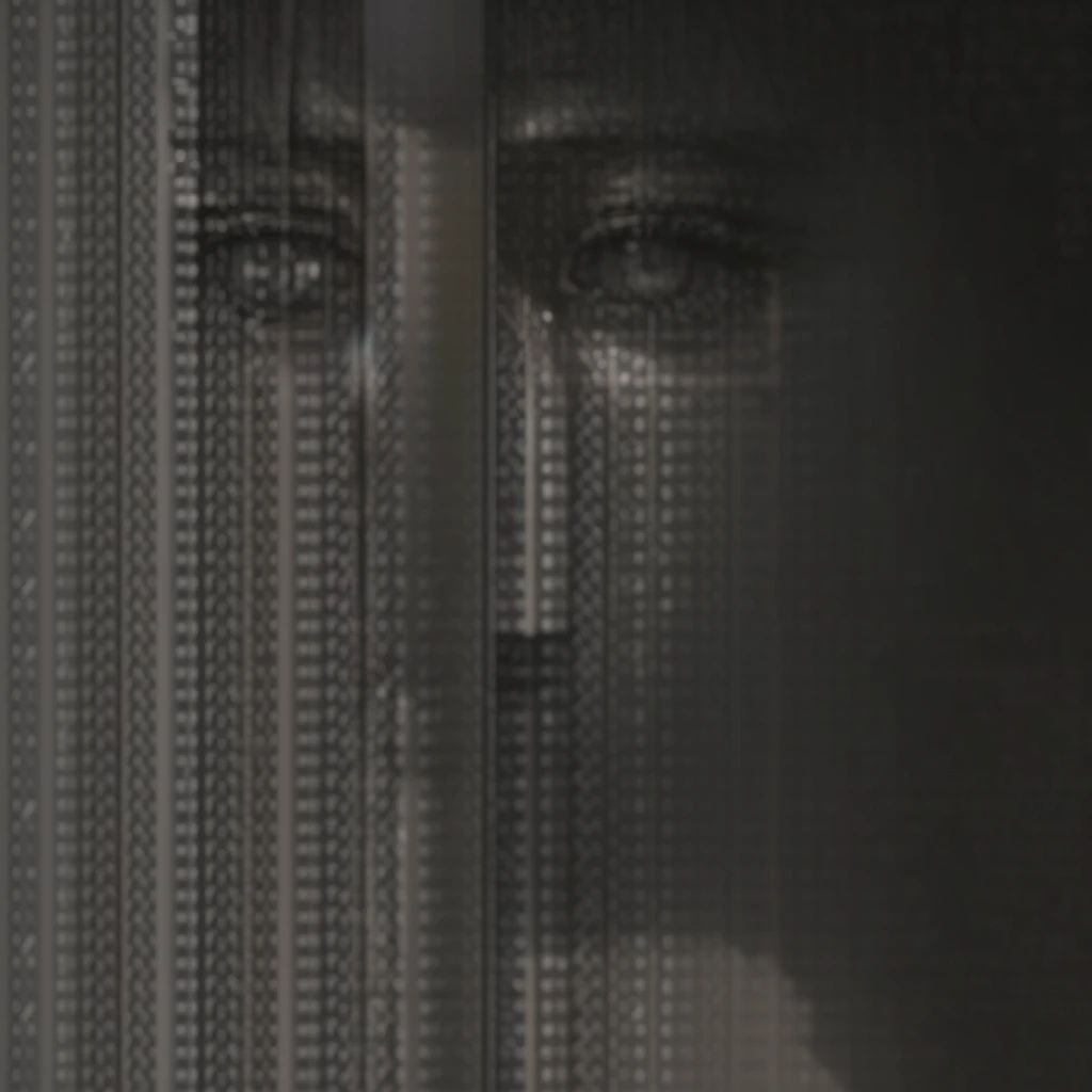 Image of a woman with a mobile phone in her hand, text and a pale young woman, anime girl in ASCII art style, ASCII art, alexandra fomina, ASCII, perfect young woman, highly detailed vfx portrait, promo art, highly detailed vfx portrait of, close-up portra...