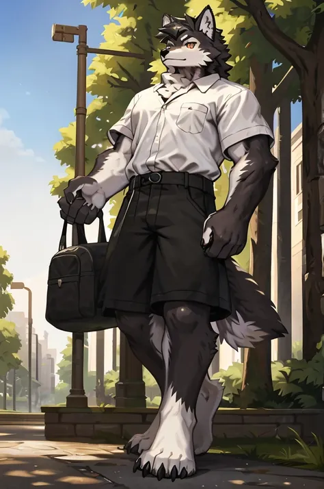 (Thin arms),(Thin legs),masterpiece, best quality, Official Art, Extremely detailed CG unified 8k wallpaper, Ultra Detailed, Best Illustration, , Ink fur, hairy male, Wolf Boy, hairy, Ink fur, 1 Boy,, male focus,, Striped hair, Wolf ears, Animal ears, Sing...