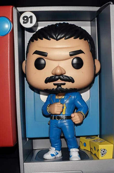 Drake clutching a funko pop