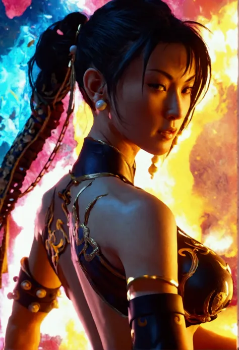 chun-li, naked