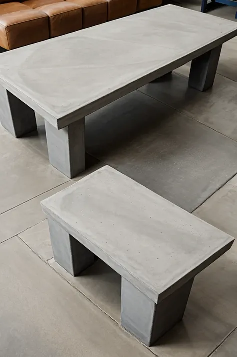 cement table 