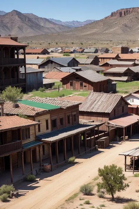 Us city in old west