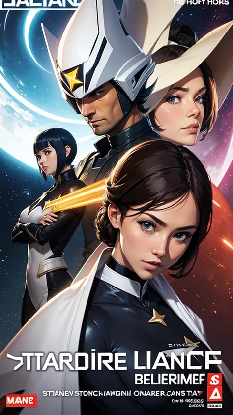 Star Alliance characters cover 