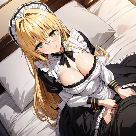 The woman is pushed down on a large bed and naked men put their dicks into her pussy and ejaculate a lot, rape her, groping her all over, gang-raping her, and a lot of semen overflows from her pussy.、The luxurious and high-class Victorian maid outfit is ev...