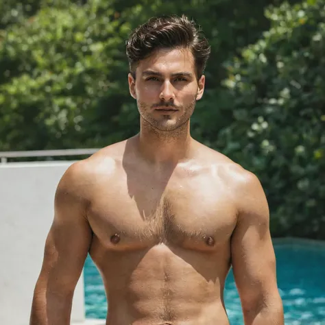 Hot shirtless man