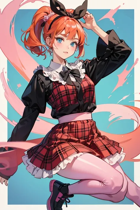 Bea Spells-a-Lot has fair skin and baby blue eyes. Her cheeks are carnation pink in color, and she has orange-red hair and styled straight and pulled back. Her bangs are straight cut, and she wears a magenta hair bow.

Bea normally wears a black shirt with...