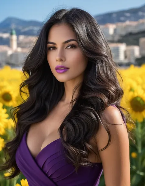 Generation Data Prompts Txt2Img Plucked woman with long hair posing for a photo in a field, lorena avarez, Violet Myers, my caliph, beautiful latin face, 30 year old woman, 3 0 year old woman, marischa becker, Beautiful Mexican woman, she looks like laura ...