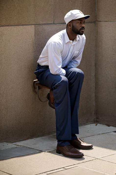 A man urinating 