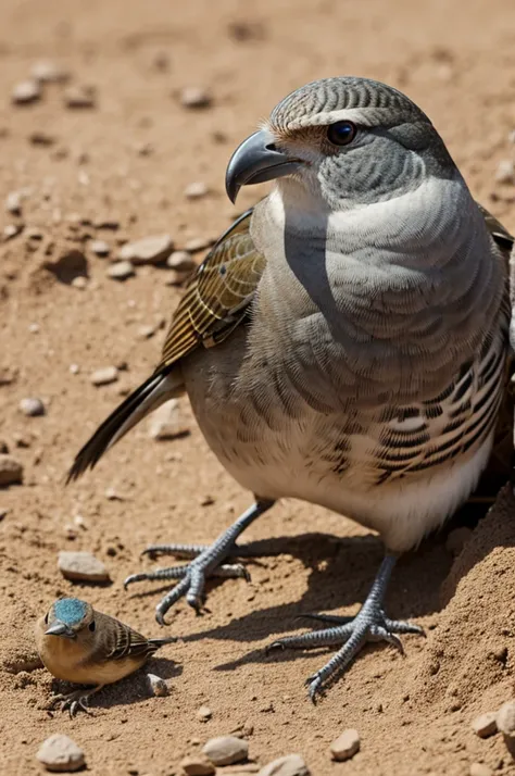 Animated Burrowing Bird
