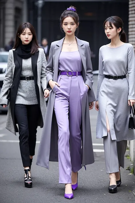 This summer，To create the most advanced color combination in the world，The following options can be considered：Purple with gray：The combination of purple and gray gives people a mysterious and advanced feeling。You can choose a purple dress or top，With a gr...