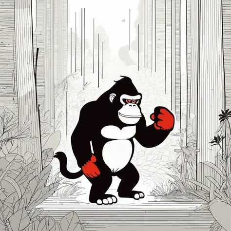 Donkey Kong , art by Sophie Roach , art by Jon Klassen , art by Michael Cho , art by Sophie Roach、サングラスをかけている