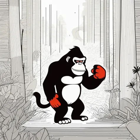 Donkey Kong , art by Sophie Roach , art by Jon Klassen , art by Michael Cho , art by Sophie Roach、サングラスをかけている