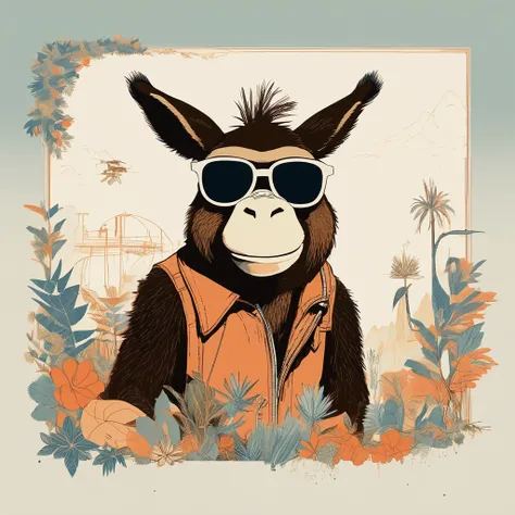 Donkey Kongーlike , art by Sophie Roach , art by Jon Klassen , art by Michael Cho , art by Sophie Roach、sunglasses