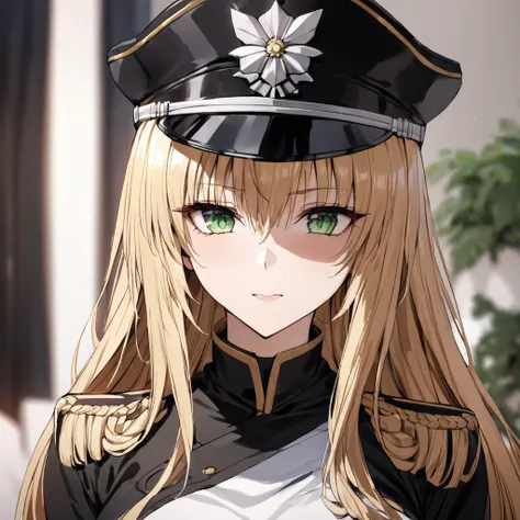 ((highest quality)), ((masterpiece)), (detailed), （perfect face）、the woman is tiare, a beautiful space imperial army officer wit...