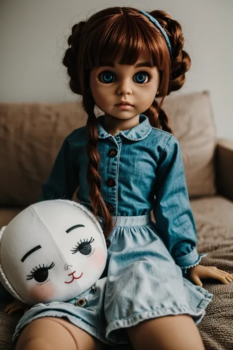 sad and crazy doll
