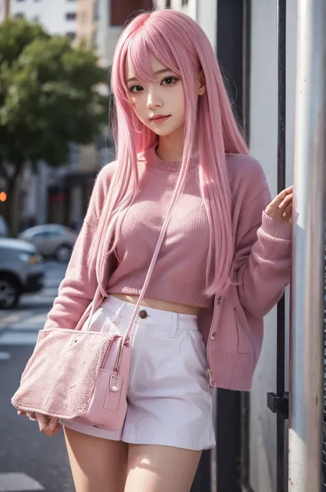 Pink Hair Girl

