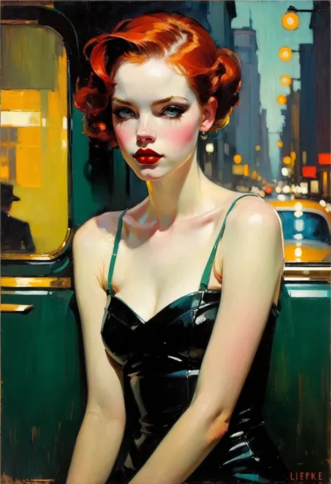 malcolm liepke&#39;s painting depicts a sexy illustration of an elegant samurai, the beauty of riot games concept art, weird, mo...