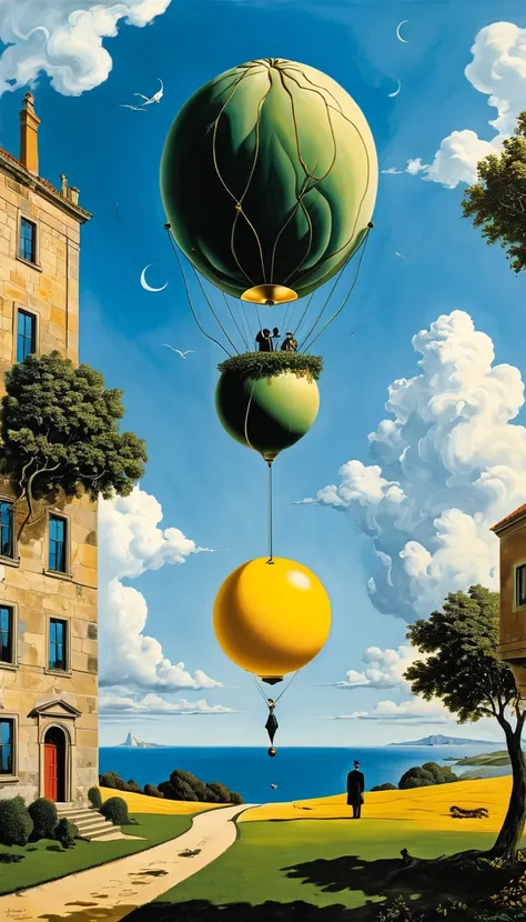 Call Mendez ：Funny art perspective，Each work is full of creativity and imagination。

Re-creation of famous surrealist paintings。Salvador Dali、Works by René Magritte。The work incorporates many stunning elements，These elements often come from traditional art...