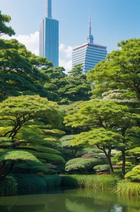 Tokyo landscape images reminiscent of Monet&#39;s paintings