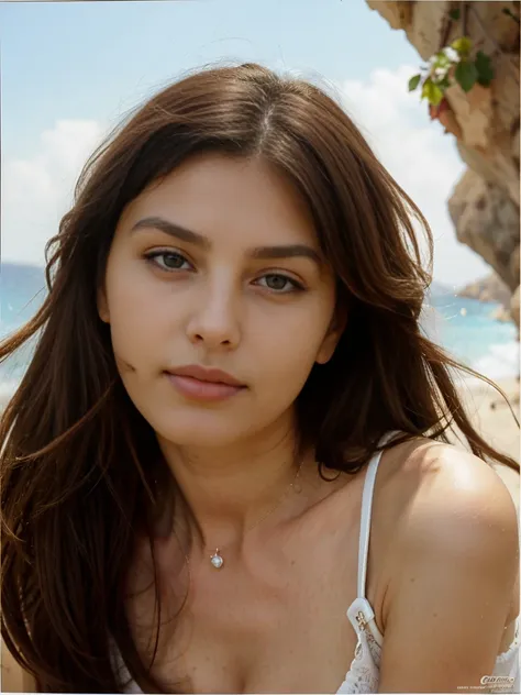 a woman posing for a picture, portrait, close-up, beautiful face, italian goddess, traditional beauty, italian, beautiful goddes...