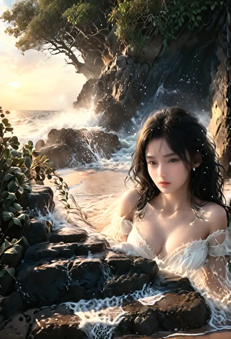 ((Masterpieces with up to 16K resolution:1.6)),Highest quality,it is really amazing,Very detailed,Ultra-high resolution,(Real:1.5),(Realistic:1.5),Increased depth of field,Cinematic Light,
Elegant mature woman,
Long black hair,(Exquisitely detailed face:1....