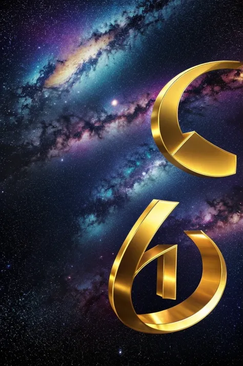 the letters T,L,O and G with galaxy design 