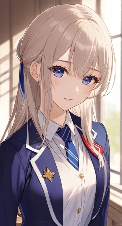 The Student Council President is a Beautiful Girl