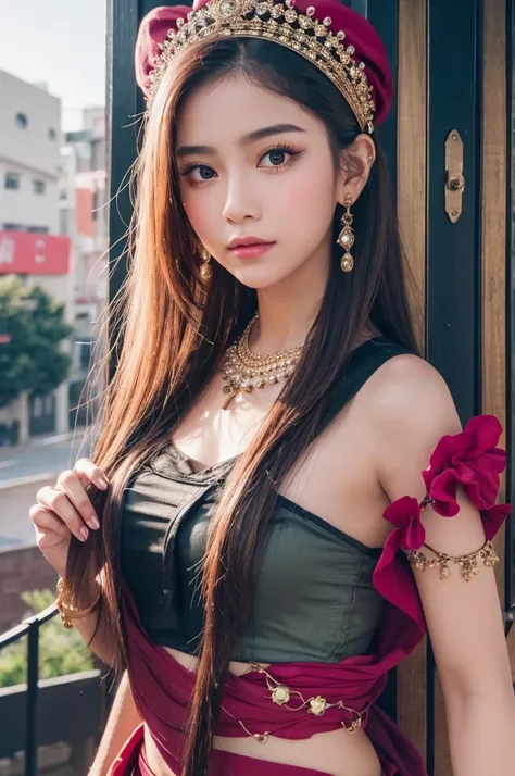 A pretty young fortune teller who is likely to become popular on TikTok