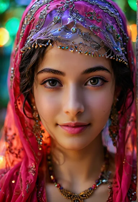 bellydancer, nsfw, ((lebanese)), ((hijabi)), masterpiece, best quality, 8k, 15yo, , raw photo, absurdres, award winning portrait...