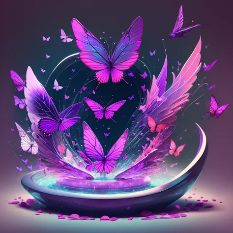 Icon: A butterfly, Symbol of transformation and change, may be a good option to represent EquiVentura.  colors: Soft shades of pink and purple, with a touch of dark blue, can create a sensual and impactful logo.  fountain: An elegant and modern font, como ...