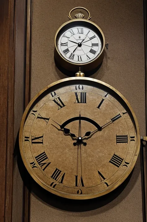 A clock with the hour 4:40 pm that is destroyed with the date 21/06/2024