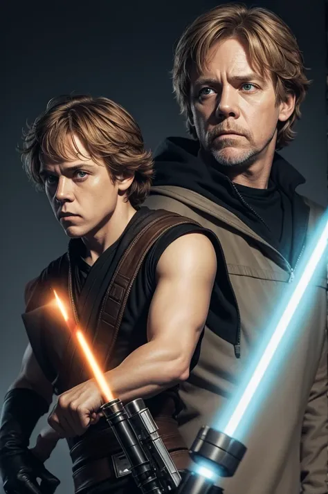 Luke Skywalker como um síth