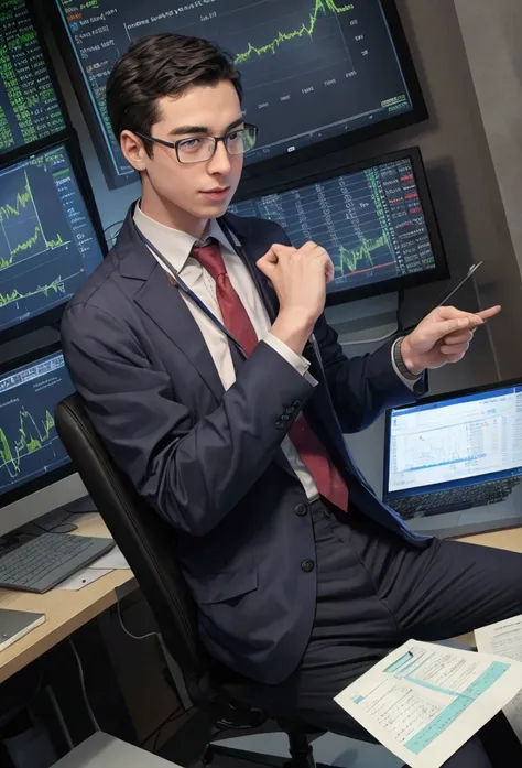 a nerdy guy who likes calculations and invests in the stock market