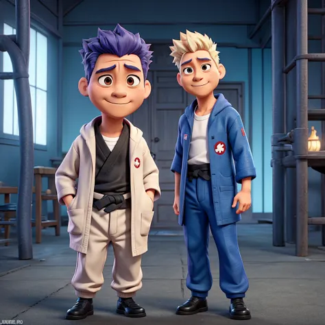 make toji in jujutsu kaisen into a disney pixar character