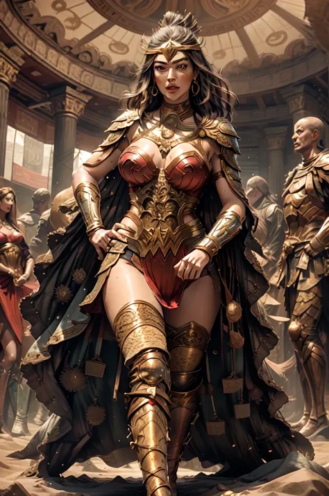 Wonder Woman without clothes exposing her body, show de corpo nu completo, love the league, thigh show, Posing on the Cannes red carpet, at beach, milf look, Corpo MILF, hourglass figure, breasts big, Breasts Out, massive cleavage show, Nipple slip, fit, a...