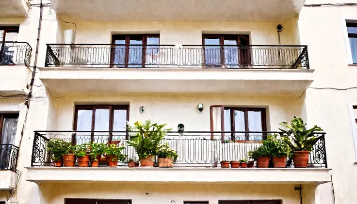 house with balcony