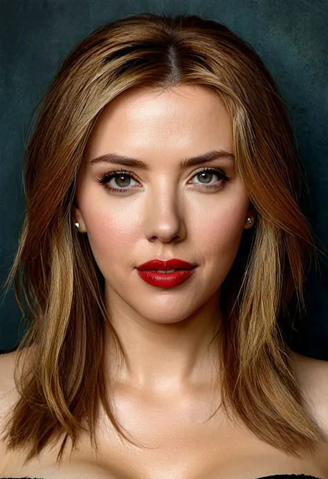 Da Vinci Portrait of Scarlett Johansson