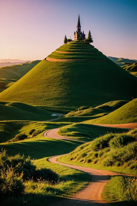 Image of a magical hill 