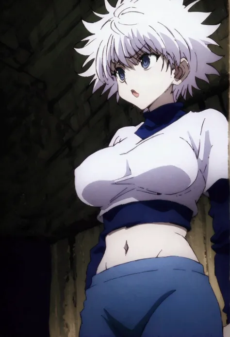 killua ahegao big breast crop top lamia body