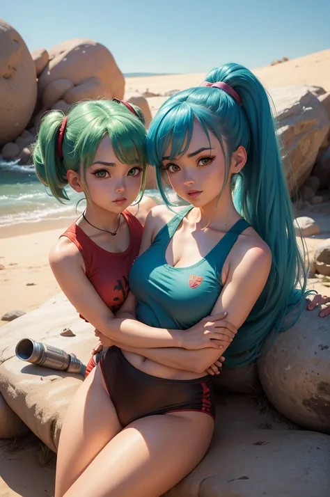 Bulma and chi-chi