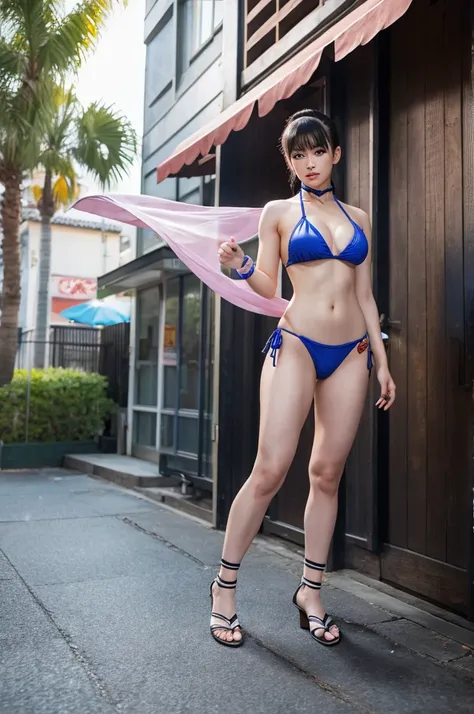 Street Fighter、Chunli、Full body、Bikini、Outdoor