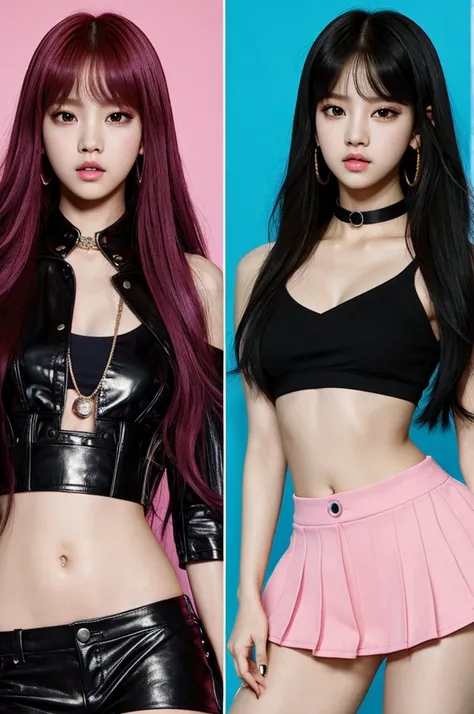 Blackpink kpop lisa vs babymonster kpop