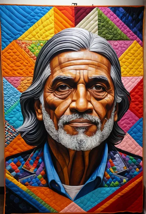 ( A SCHOOL OF FISH ),(best pose),(best angle), (best expression), Eduardo Kobra quilting ,multidimensional geometric wall PORTRAIT, until, chibi,o 08k, comely, Coloring,