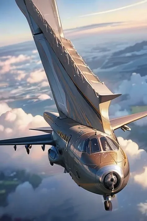 ((Best quality)), ((masterpiece)), (detailed), plane