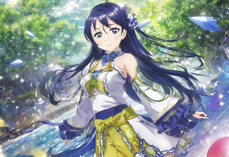 Love Live adult Kanan Matsuura, masterpiece, highest quality, gloss, fantastic background, attire random